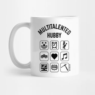 Multitalented Hubby (9 Icons / Husband) Mug